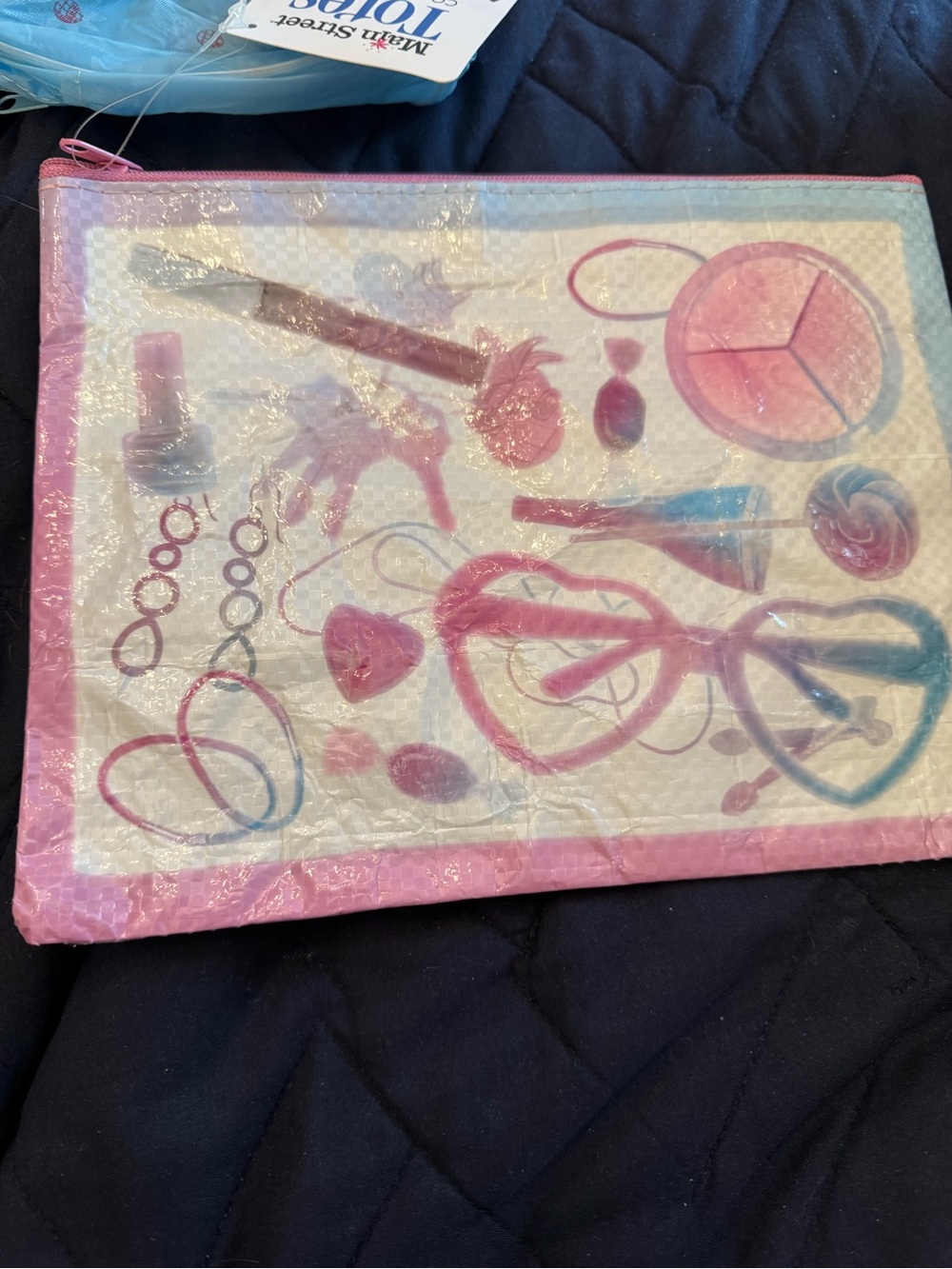 Y2K Pastel Kawaii Zip Pouch / Makeup Bag